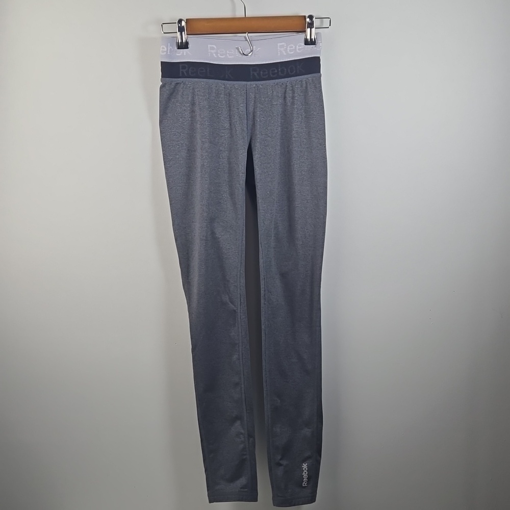 Reebok Black and Gray actiwear leggings